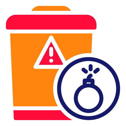 Waste bin free icon Waste bin free icon