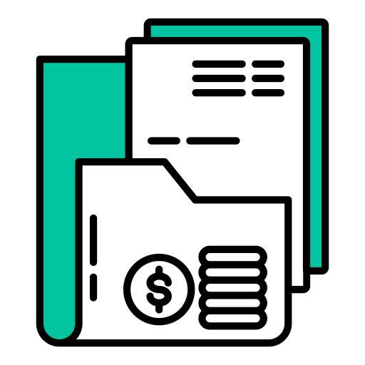 economía icono gratis