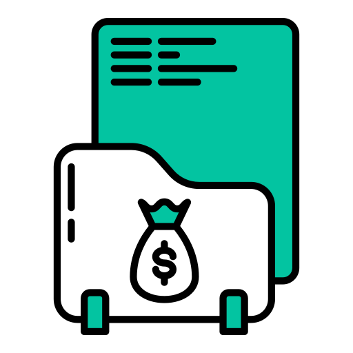 presupuesto icono gratis