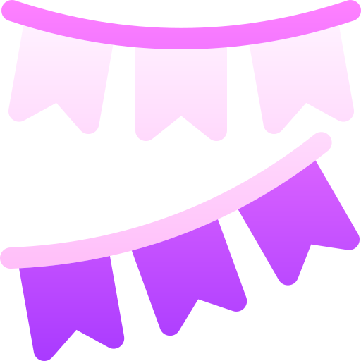 guirnaldas icono gratis