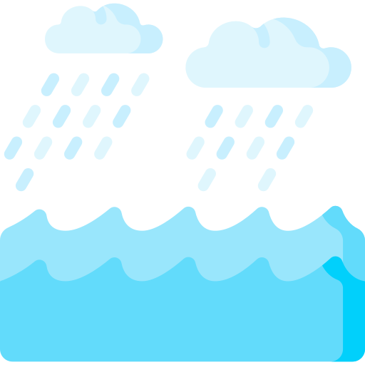 lluvioso icono gratis