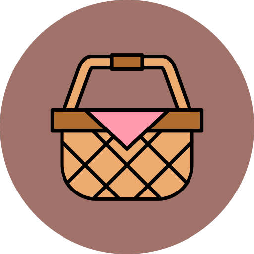 panier pique-nique Icône gratuit