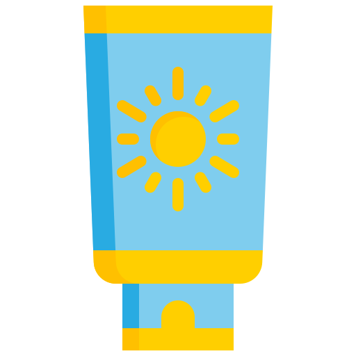Sunscreen free icon Sunscreen free icon