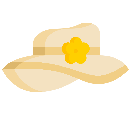 Sombrero de playa - Iconos gratis de moda