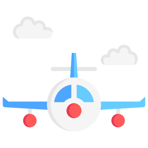 avión icono gratis