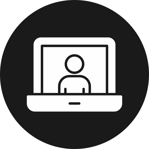 video conferencia icono gratis