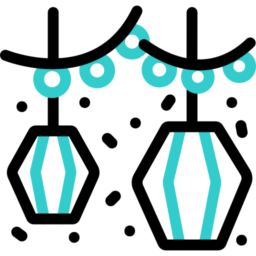 lanternes Icône gratuit