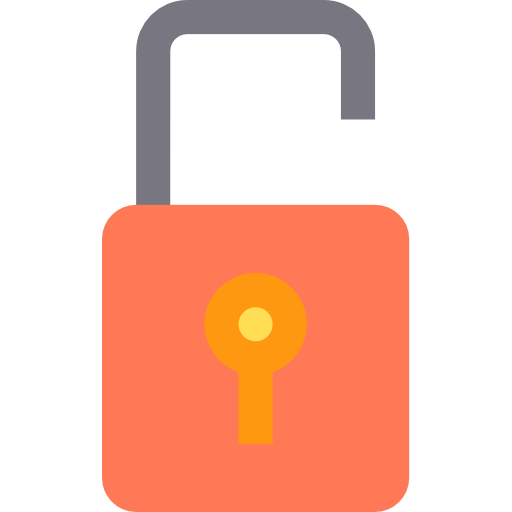 desbloqueado icono gratis