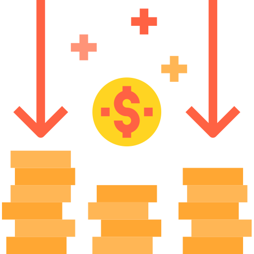 pièces de monnaie Icône gratuit