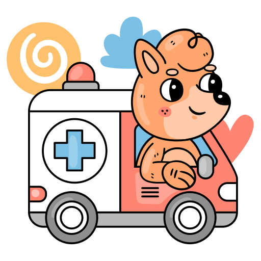 ambulance gratuit sticker