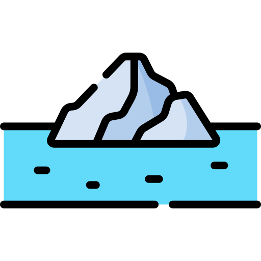 iceberg icono gratis