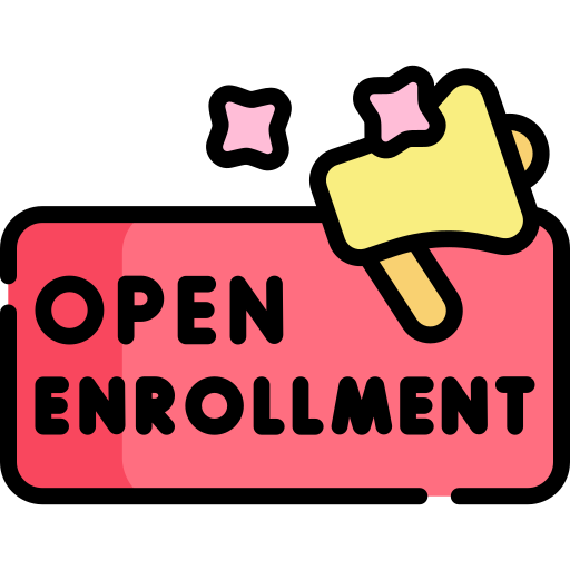 Open Enrollment - Free Marketing Icons