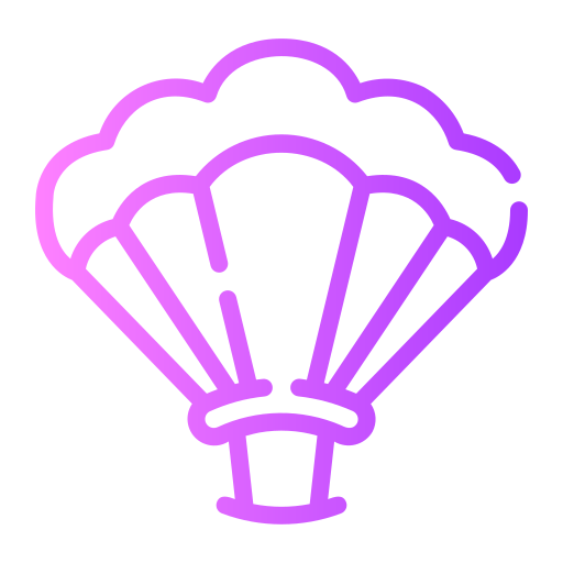 Paragliding free icon
