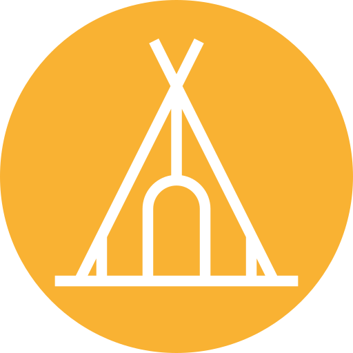 캠핑 무료 아이콘