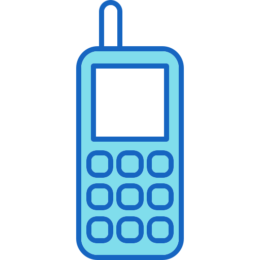 telefono viejo icono gratis