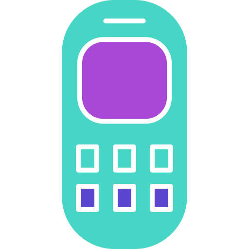 telefono viejo icono gratis