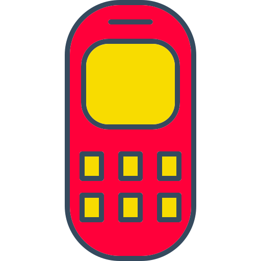 telefono viejo icono gratis