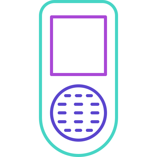 telefono viejo icono gratis