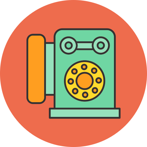 telefono viejo icono gratis