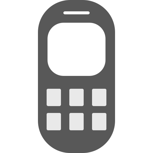 telefono viejo icono gratis