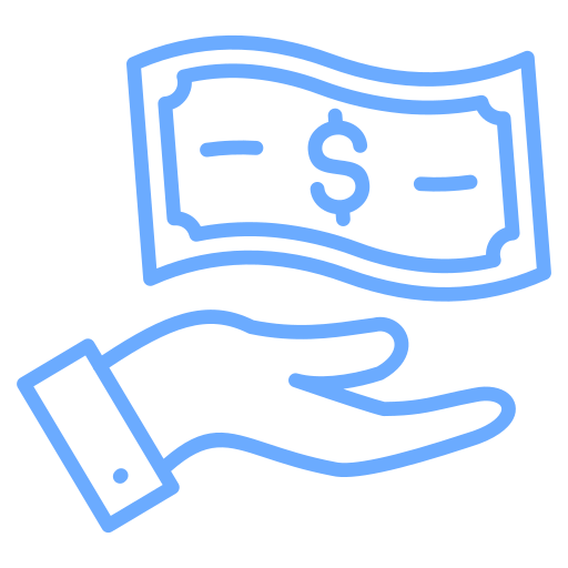 préstamo icono gratis