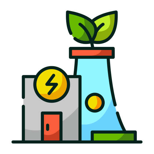 planta de energía icono gratis