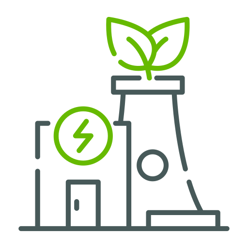 planta de energía icono gratis