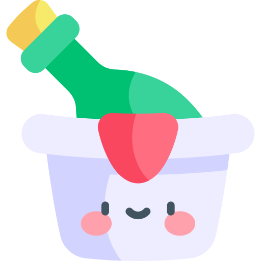 champán icono gratis