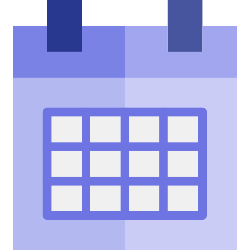 Calendar srip Flat icon