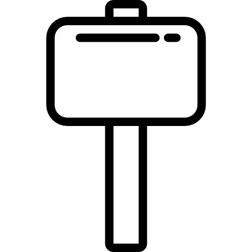 martillo icono gratis