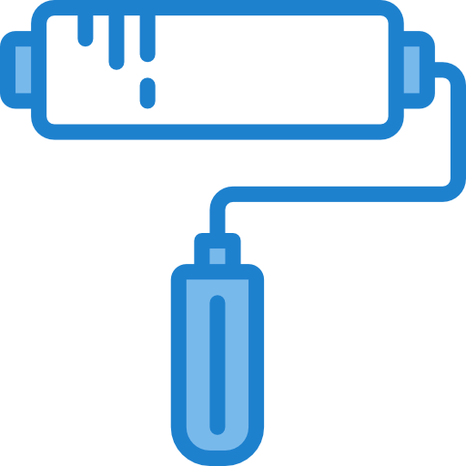 rodillo icono gratis