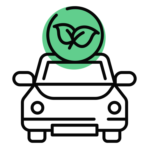 Эко автомобиль бесплатно иконка