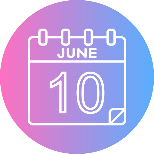 6월 무료 아이콘