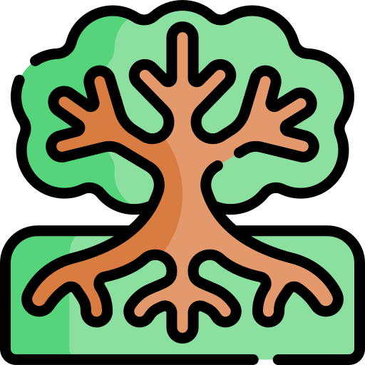 Árbol de la vida icono gratis