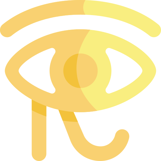 ojo de ra icono gratis