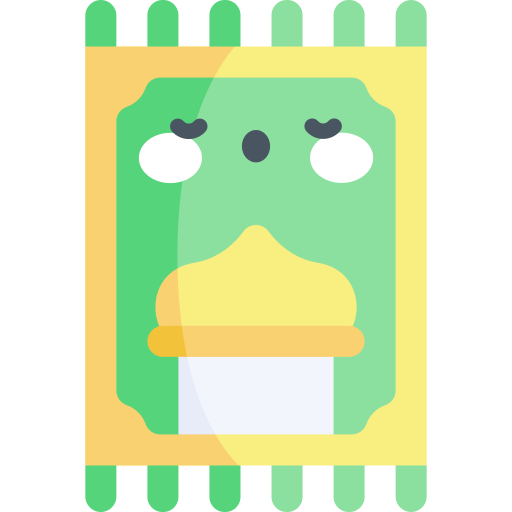 alfombra para rezar icono gratis