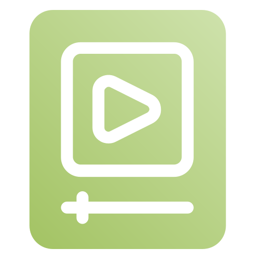 reproductor de video icono gratis