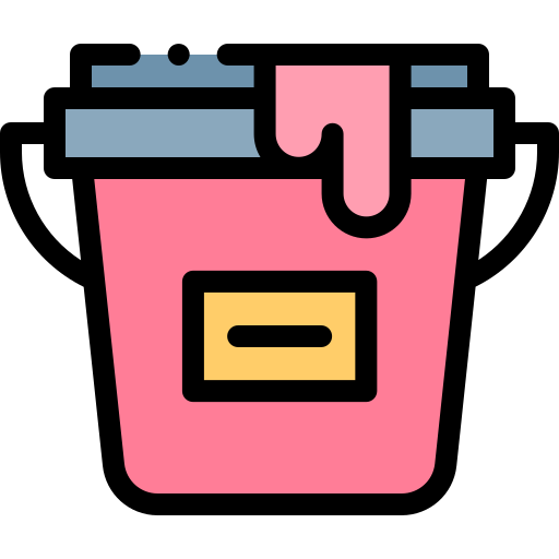 Paint bucket free icon