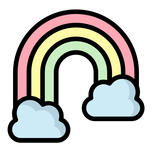 Радуга бесплатно иконка