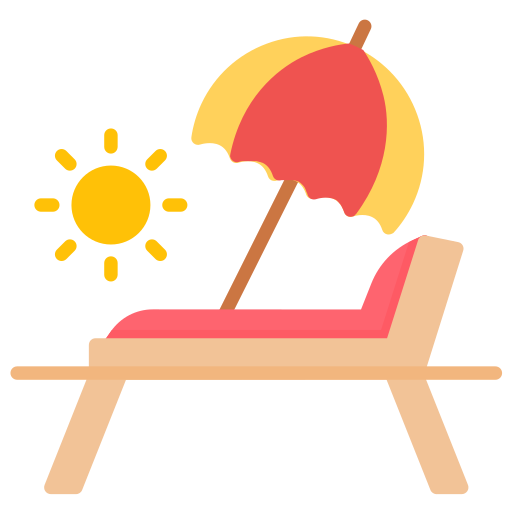 chaise longue Icône gratuit