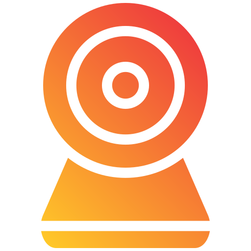 cámara web icono gratis