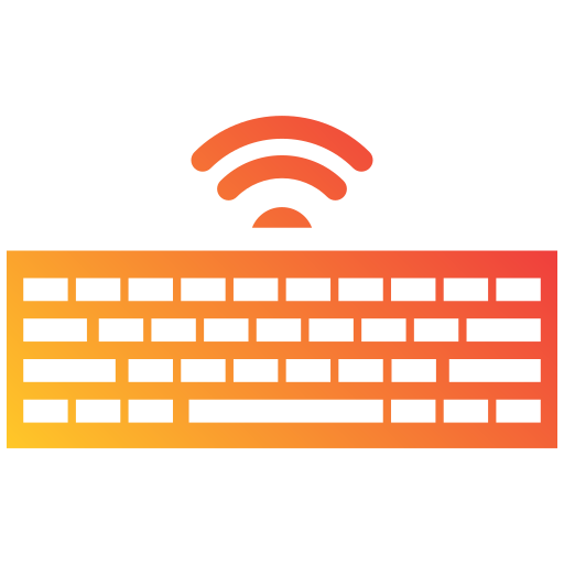teclado inalambrico icono gratis