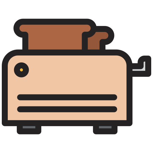 tostadora icono gratis