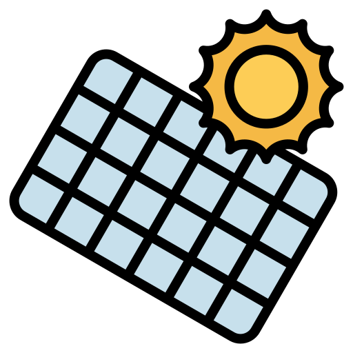 panel solar icono gratis