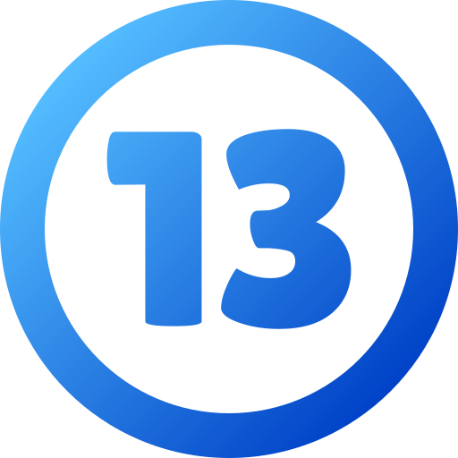 13 icono gratis