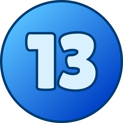 13 icono gratis