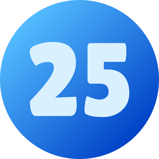 25 icono gratis
