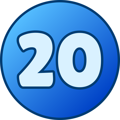 20 icono gratis