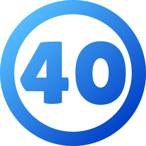 40 Icône gratuit 40 Icône gratuit