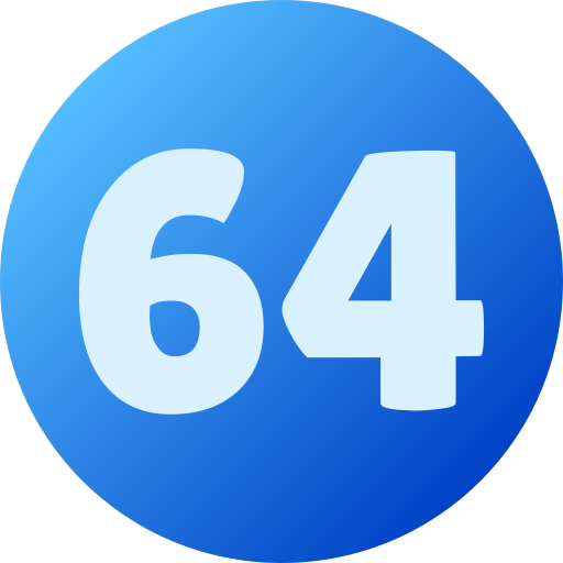 64 icono gratis